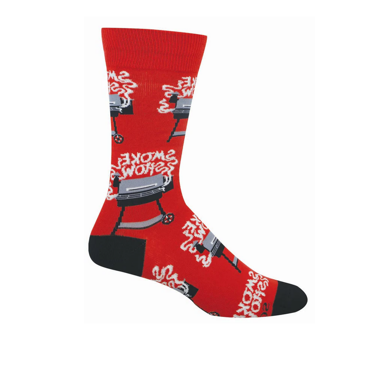 SockSmith Smoke Show Crew Sock (Men) - Red Accessories - Socks - Lifestyle - The Heel Shoe Fitters