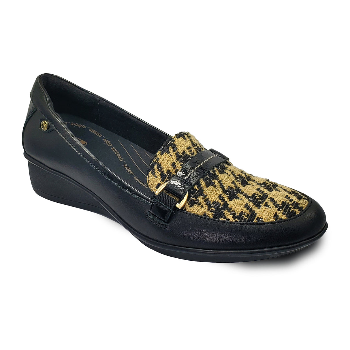 Revere Montmarte Loafer (Women) - Houndstooth Dress-Casual - Loafers - The Heel Shoe Fitters