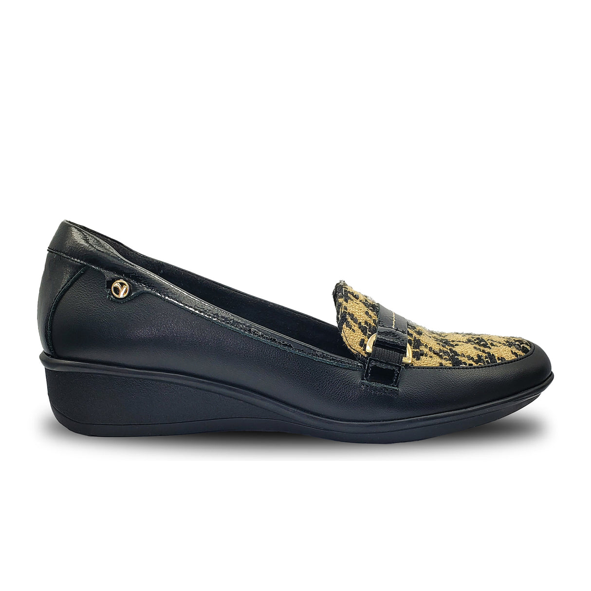 Revere Montmarte Loafer (Women) - Houndstooth Dress-Casual - Loafers - The Heel Shoe Fitters