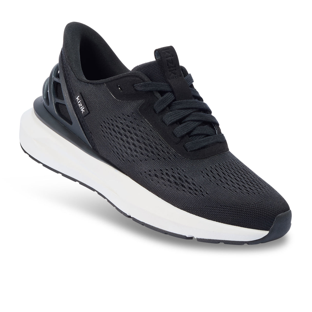 Kizik Athens 2 Sneaker (Women) - Black Athletic - Casual - Lace Up - The Heel Shoe Fitters