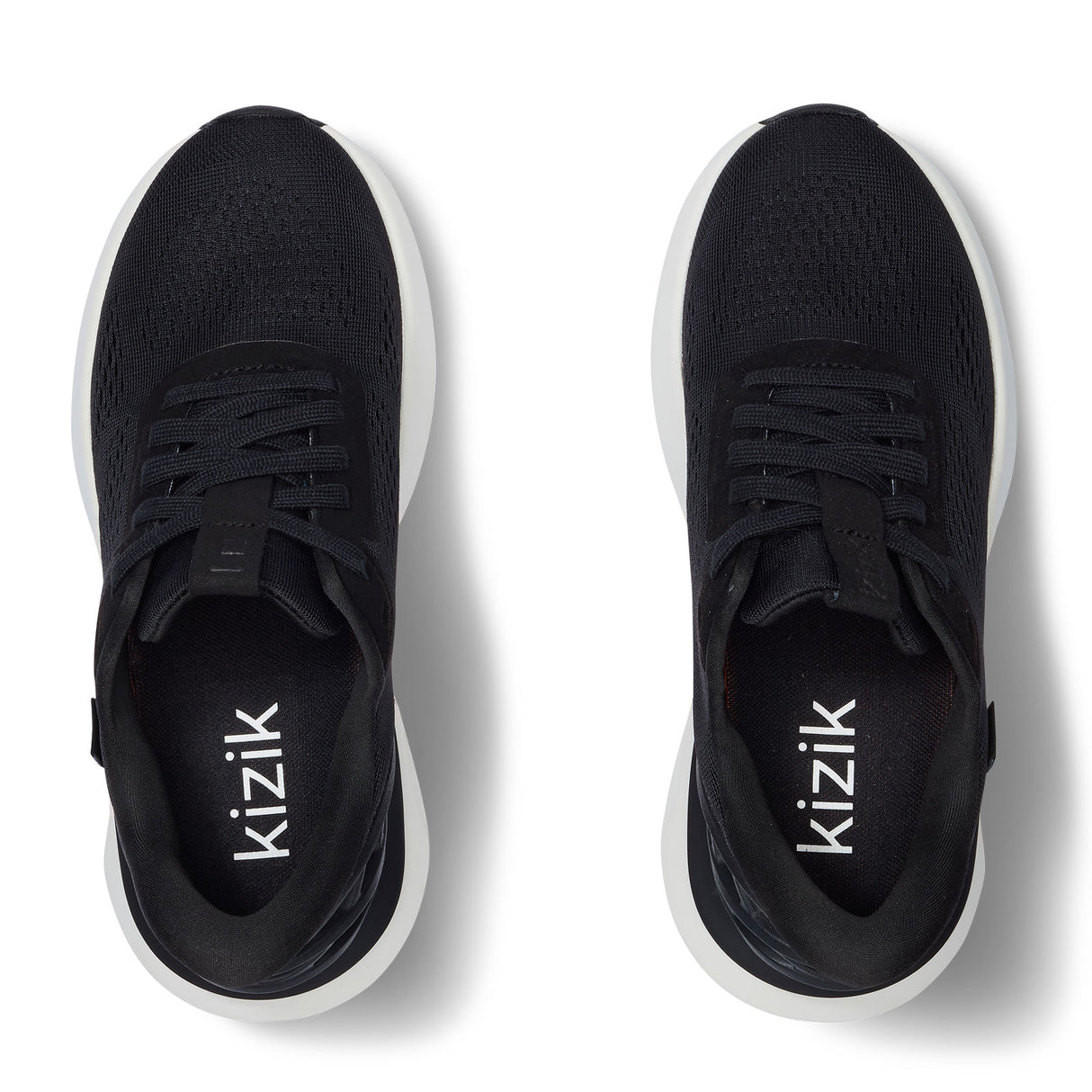 Kizik Athens 2 Sneaker (Women) - Black Athletic - Casual - Lace Up - The Heel Shoe Fitters