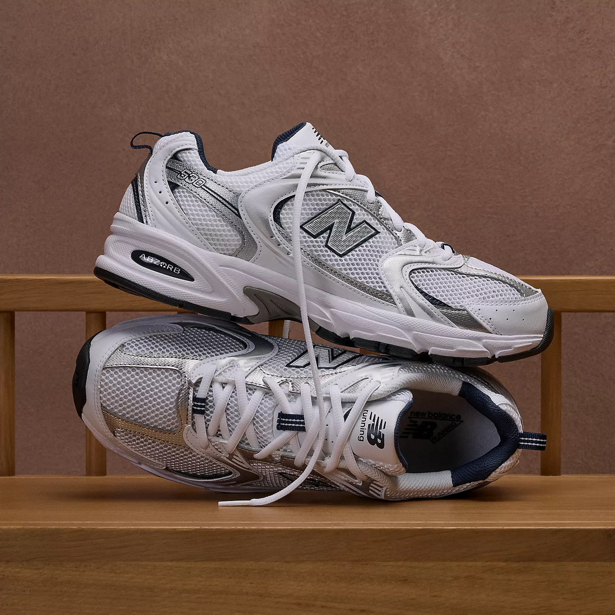 New Balance 530 Sneaker (Unisex) - White/Natural Indigo Athletic - Casual - Lace Up - The Heel Shoe Fitters