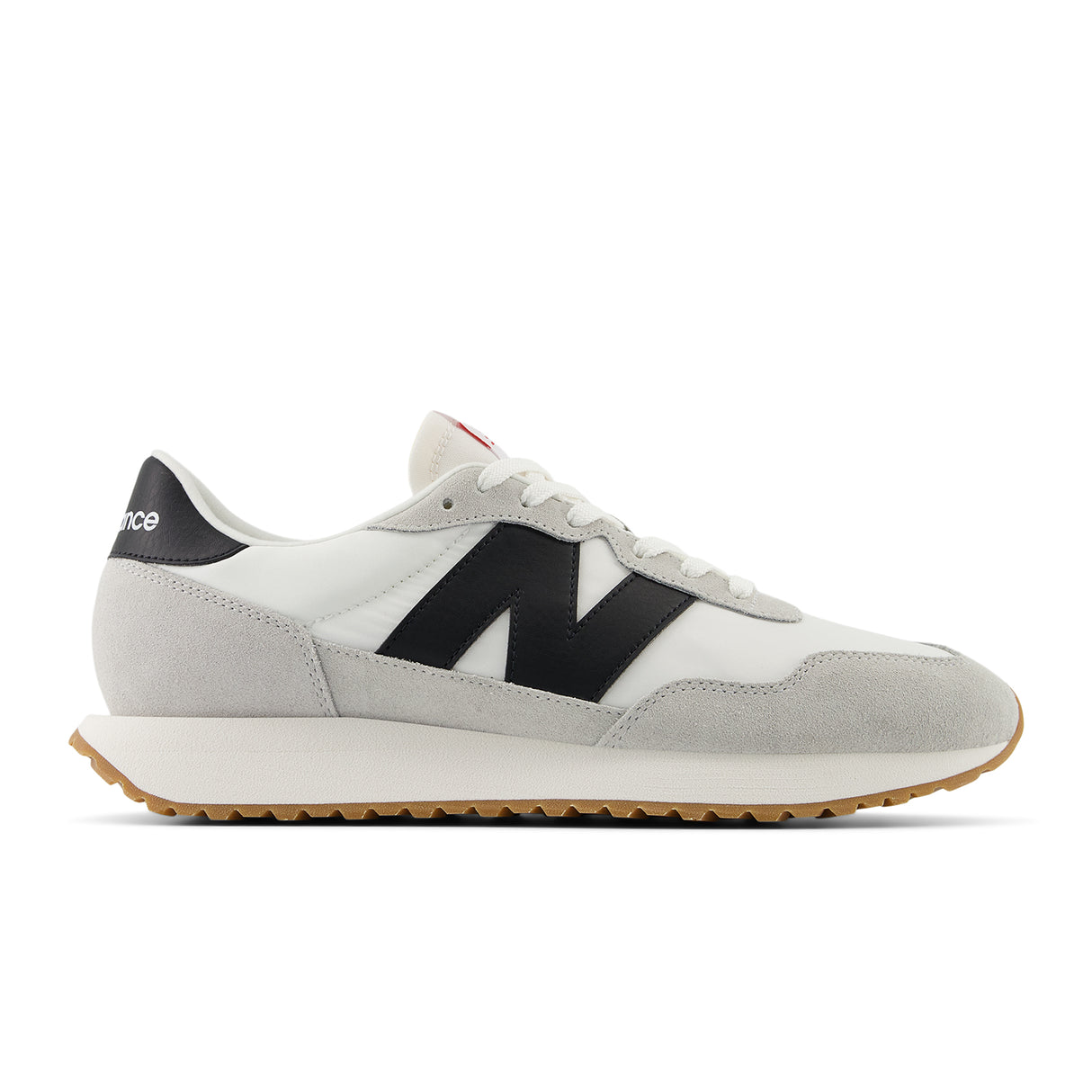 New Balance 237 Sneaker (Men) - White/Brighton Grey/Black Athletic - Running - Stability - The Heel Shoe Fitters
