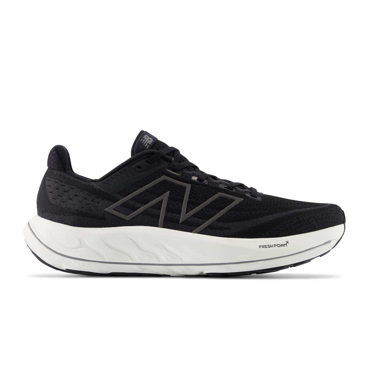 New Balance Fresh Foam X Vongo v6 Running Shoe (Men) - Black/White Athletic - Running - Stability - The Heel Shoe Fitters