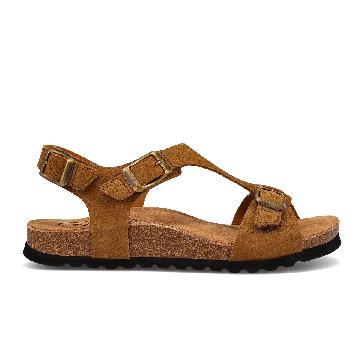 Taos MVP Backstrap Sandal (Women) - Camel Suede Sandal - Backstrap - The Heel Shoe Fitters