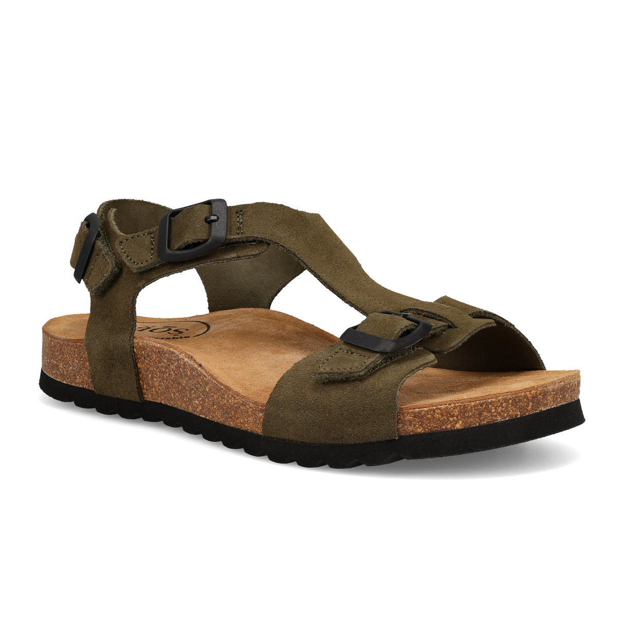 Taos MVP Backstrap Sandal (Women) - Olive Suede Sandal - Backstrap - The Heel Shoe Fitters