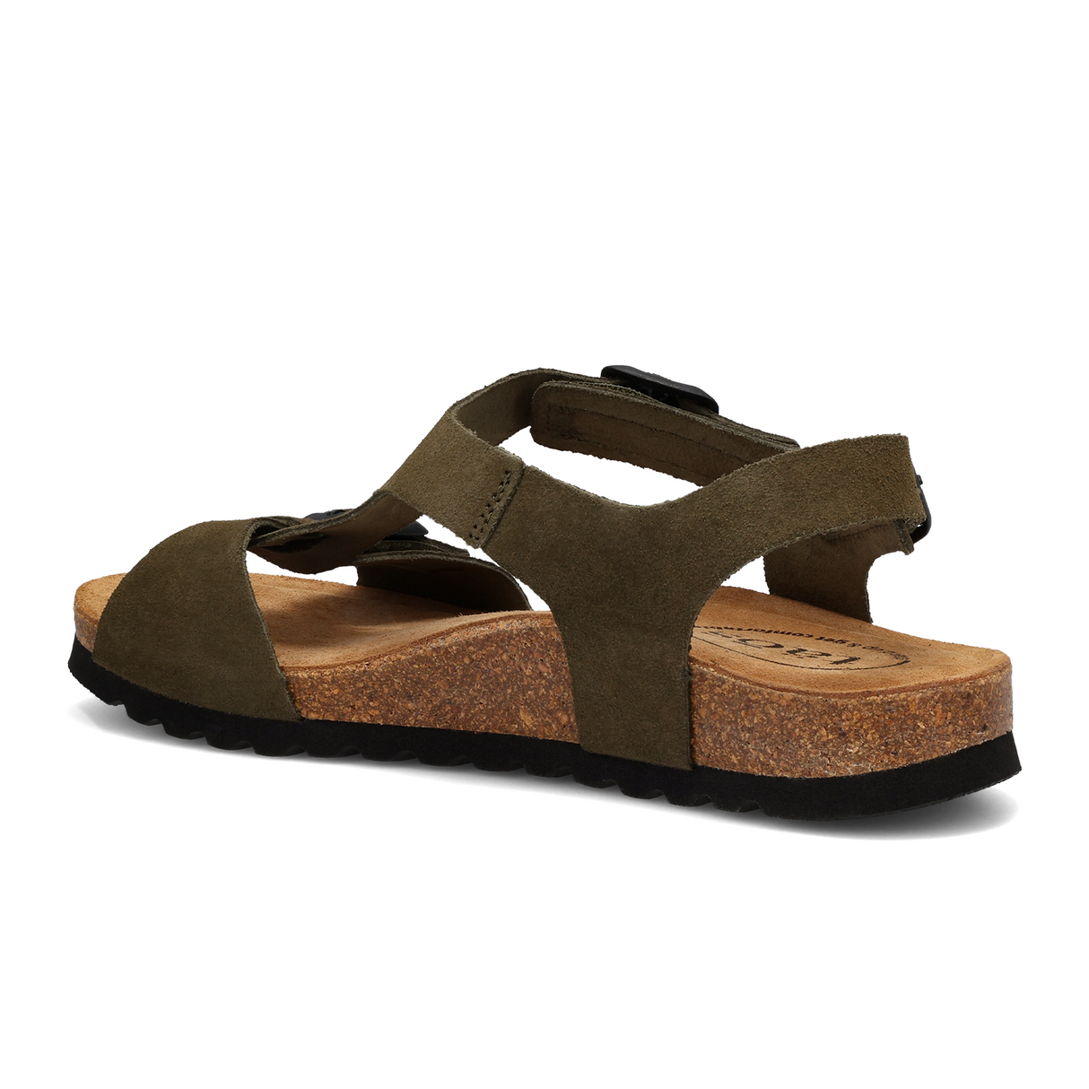 Taos MVP Backstrap Sandal (Women) - Olive Suede Sandal - Backstrap - The Heel Shoe Fitters
