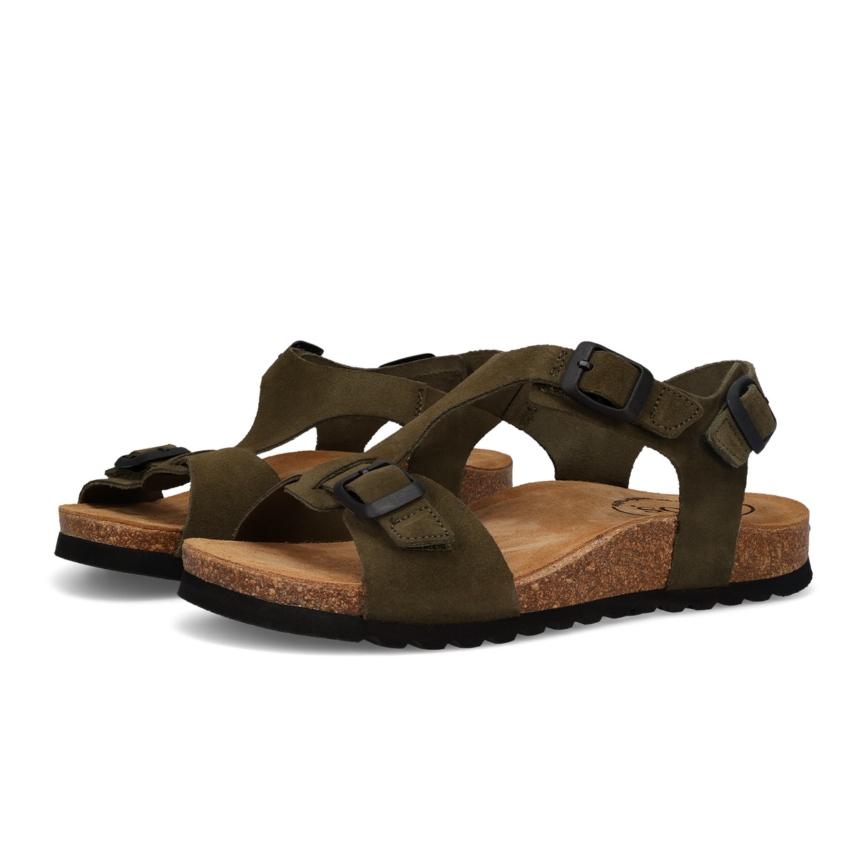 Taos MVP Backstrap Sandal (Women) - Olive Suede Sandal - Backstrap - The Heel Shoe Fitters