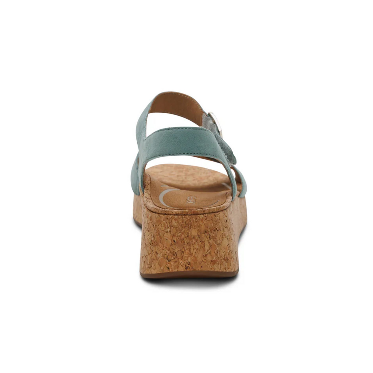 Aetrex Flora Wedge Sandal (Women) - Sage Sandal - Heel/Wedge - The Heel Shoe Fitters