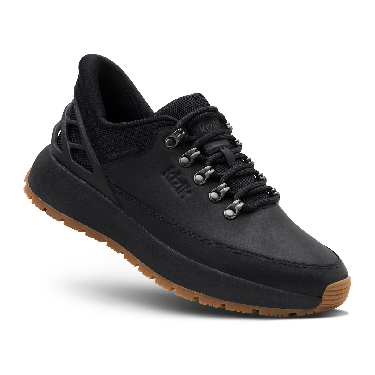 Kizik Wasatch Leather Low (Men) - Blackout