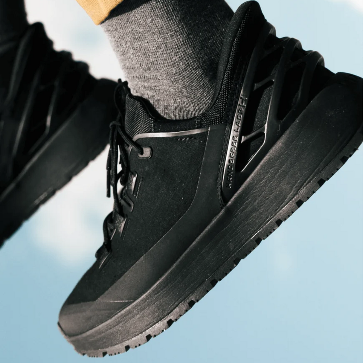 Kizik Wasatch Leather Low (Men) - Blackout