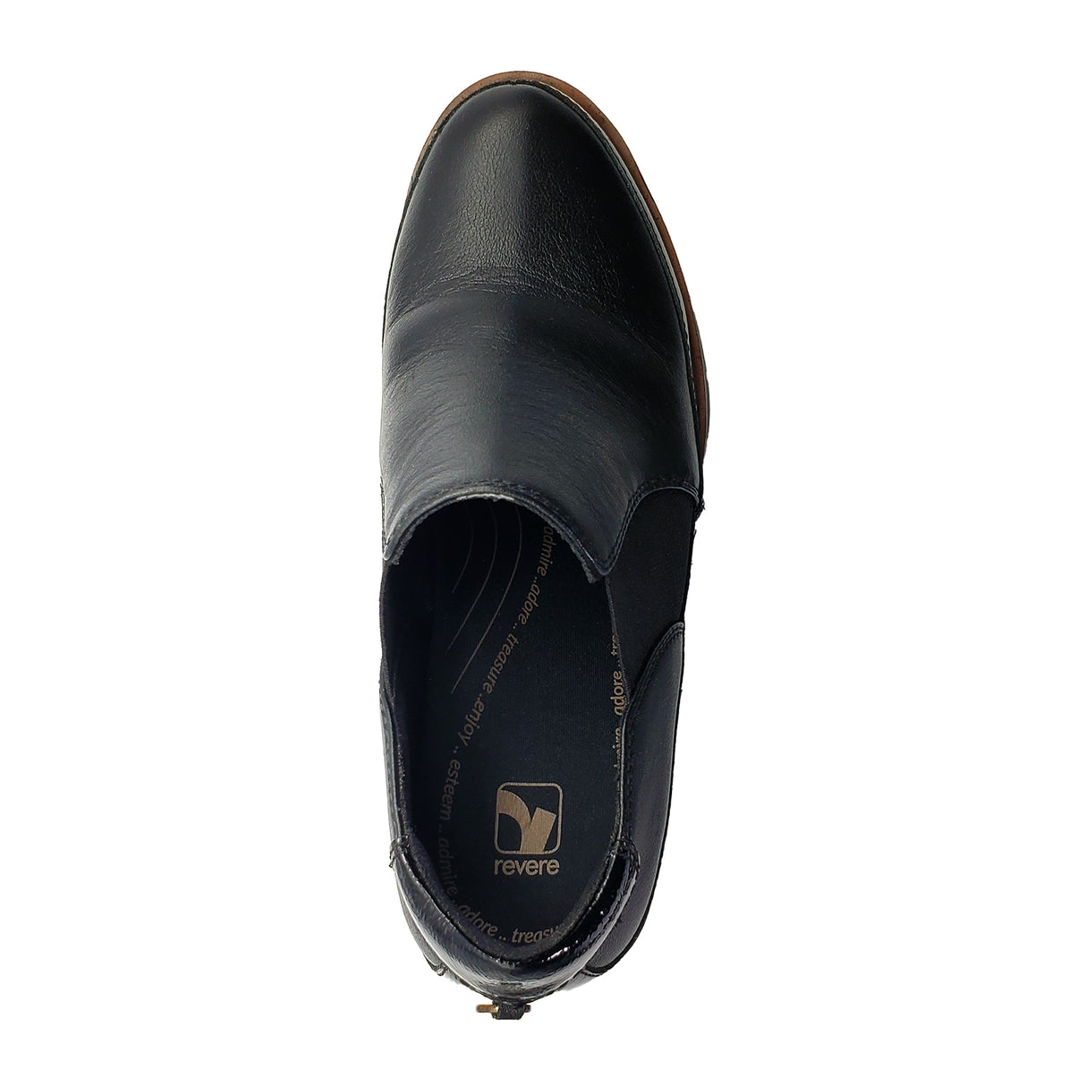 Revere Mykonos Loafer (Women) - Black Dress-Casual - Loafers - The Heel Shoe Fitters