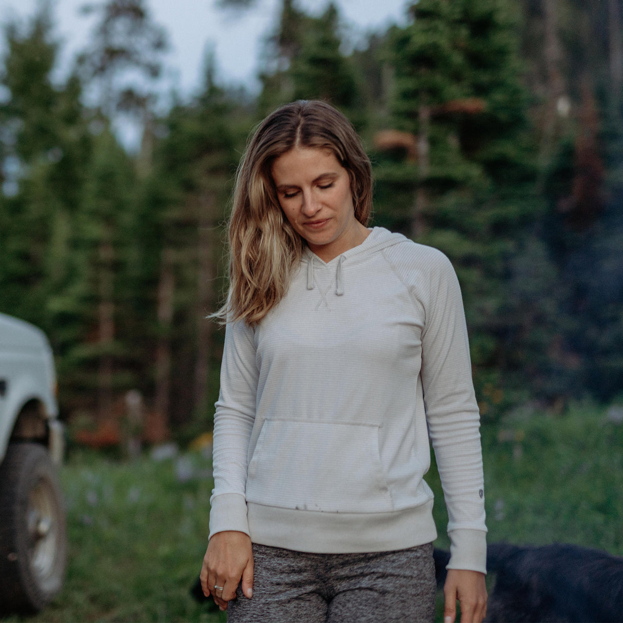 Kuhl Stria Pullover Hoodie (Women) - Mist Apparel - Top - Sweatshirt - The Heel Shoe Fitters