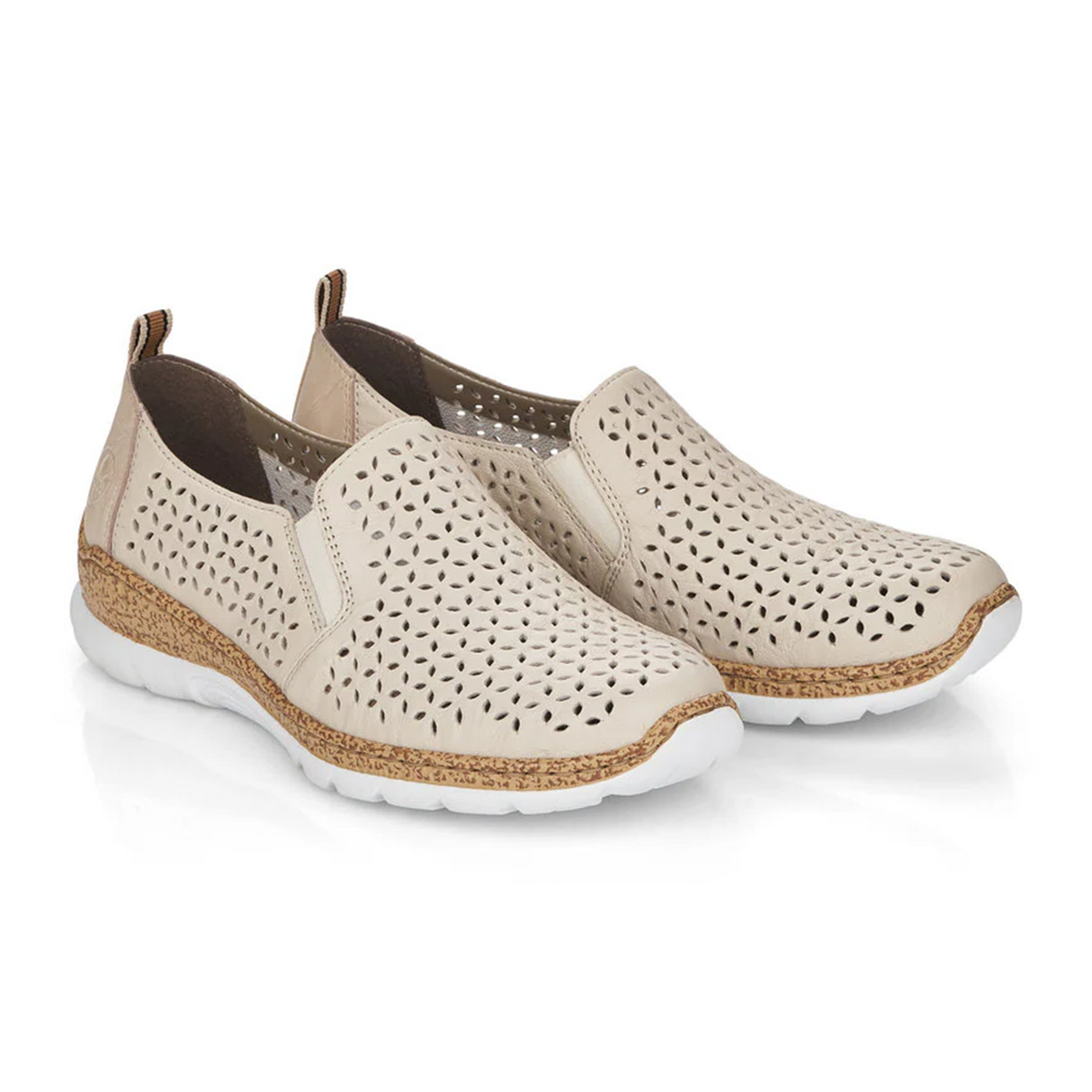 Rieker Nikita 51 Slip On (Women) - Cream