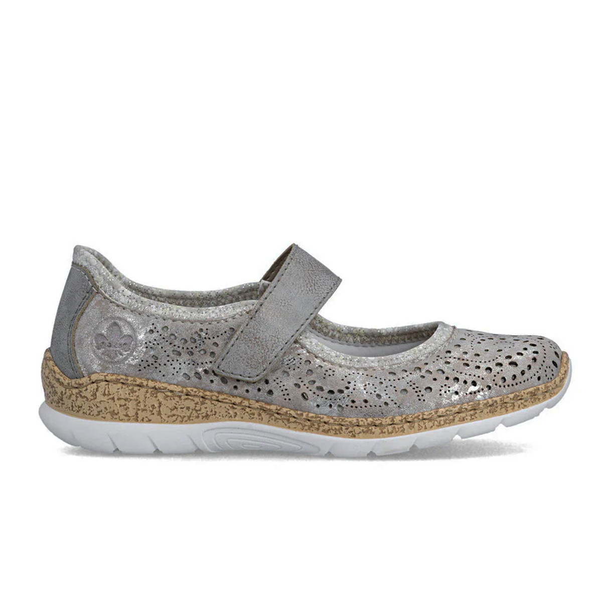 Rieker Nikita 99 Sneaker (Women) - Grey Metallic