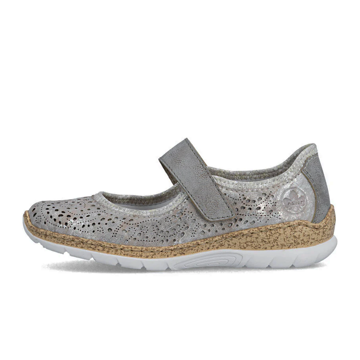 Rieker Nikita 99 Sneaker (Women) - Grey Metallic