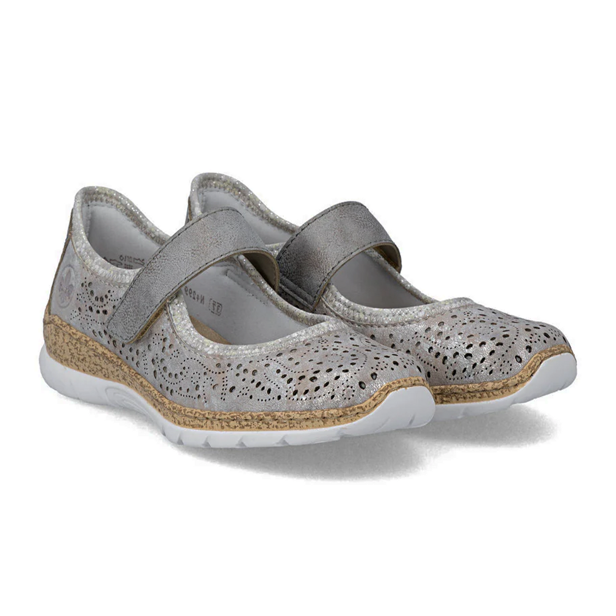Rieker Nikita 99 Sneaker (Women) - Grey Metallic