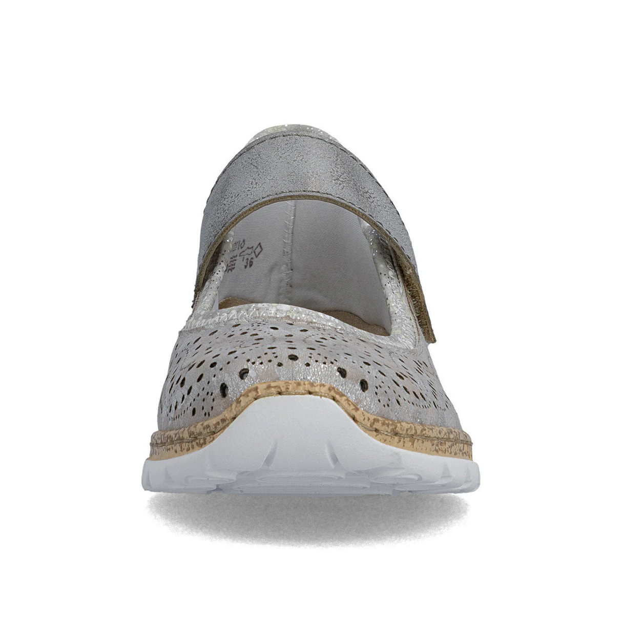 Rieker Nikita 99 Sneaker (Women) - Grey Metallic