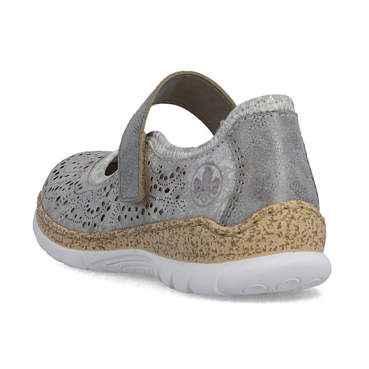 Rieker Nikita 99 Sneaker (Women) - Grey Metallic