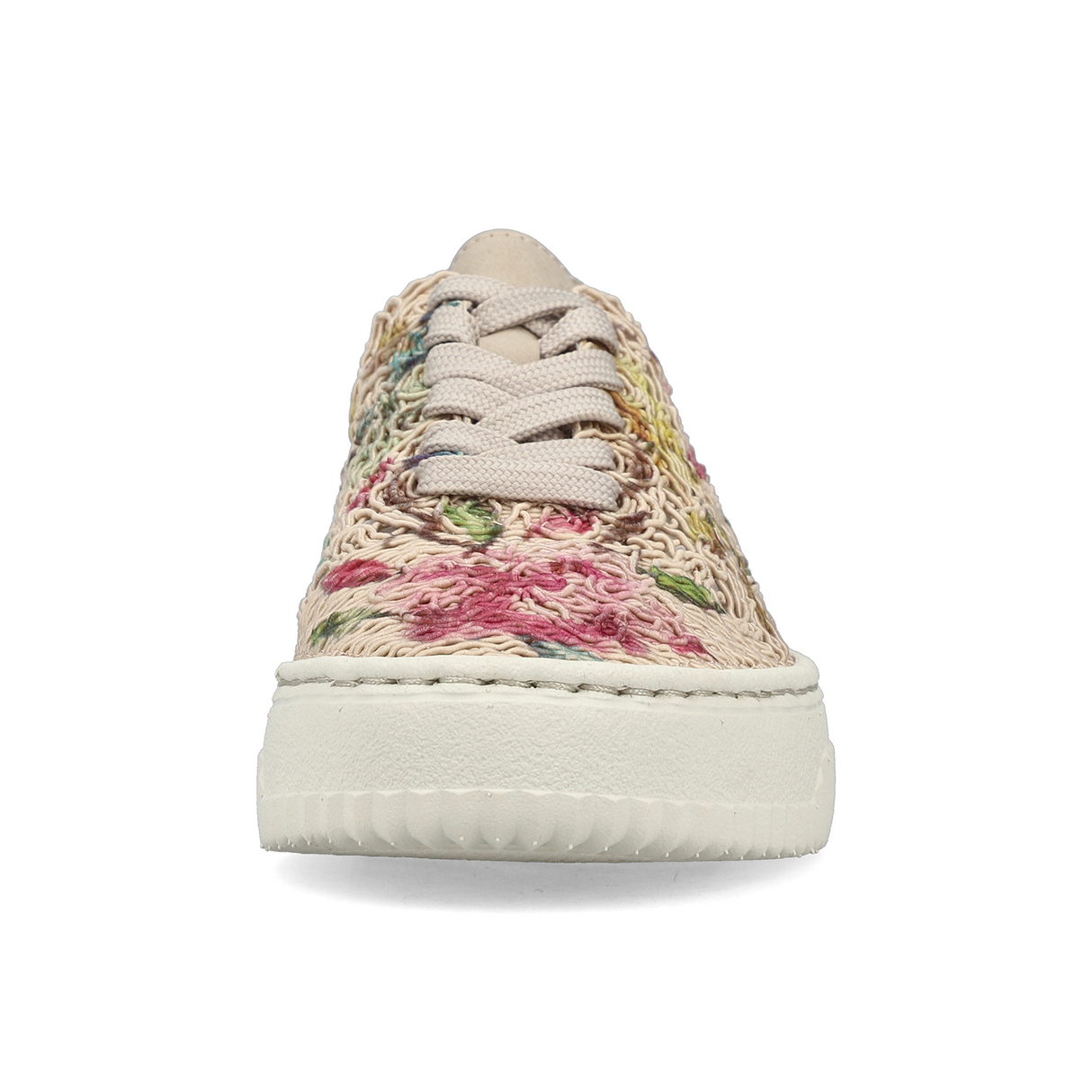 Rieker Enya 19 Sneaker (Women) - Ginger/Pink Multi Athletic - Casual - Lace Up - The Heel Shoe Fitters