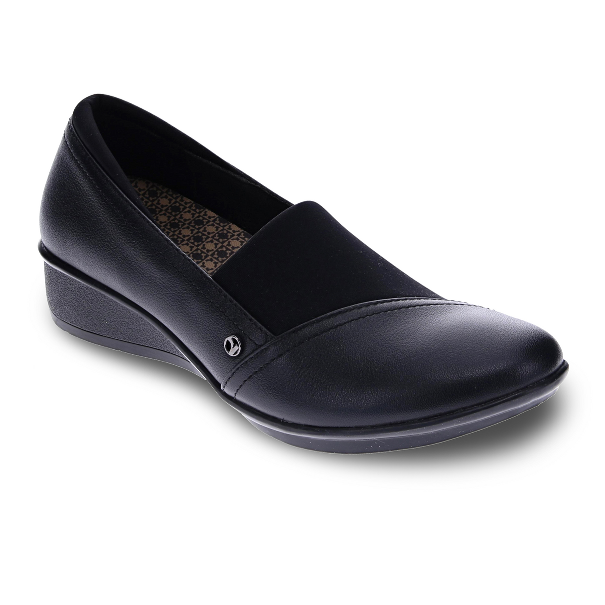 Revere Naples Stretch Loafer (Women) - Black French Dress-Casual - Loafer - The Heel Shoe Fitters