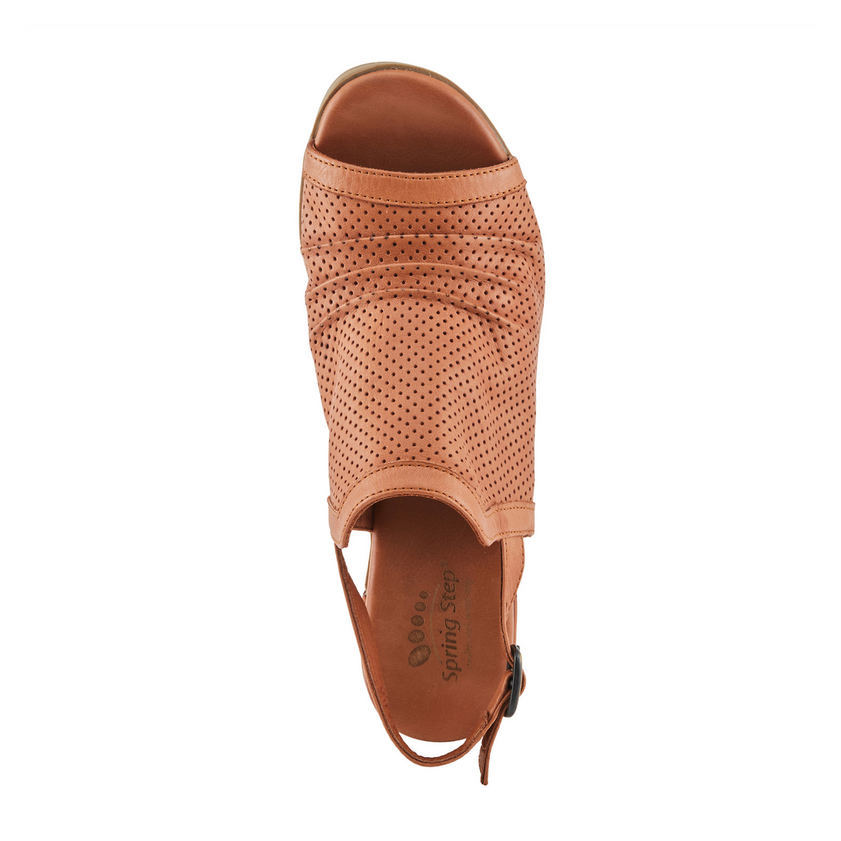 Spring Step Noctium Heeled Sandal (Women) - Camel Sandal - Heel/Wedge - The Heel Shoe Fitters