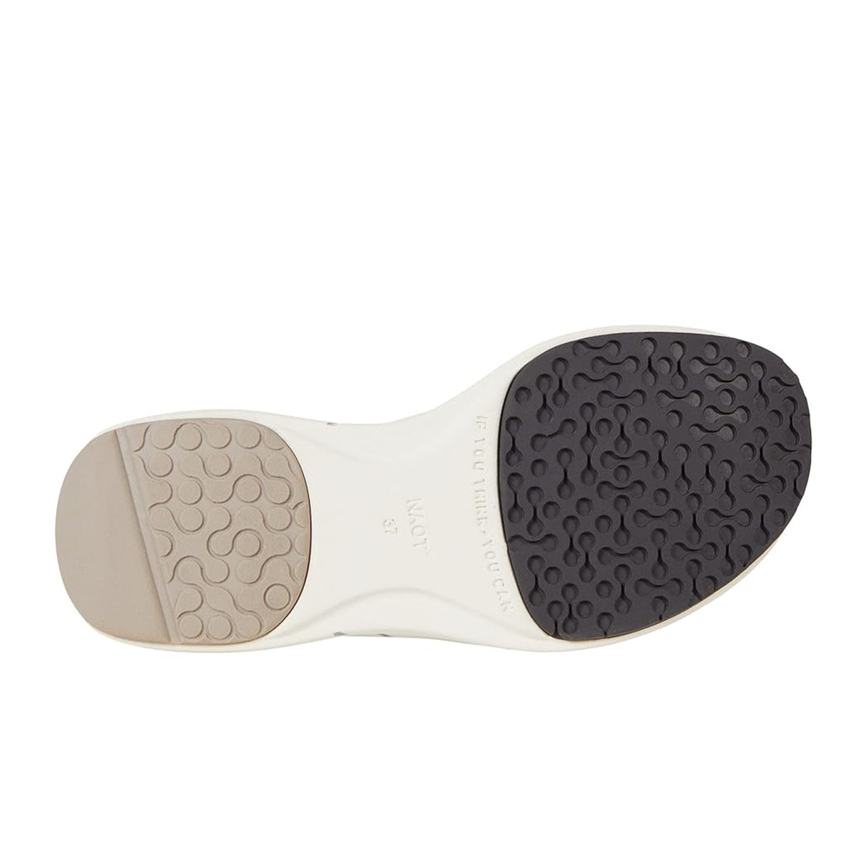 Naot Odyssey Active Sandal (Women) - Tan Grey/Ivory Woven Sandal - Active - The Heel Shoe Fitters