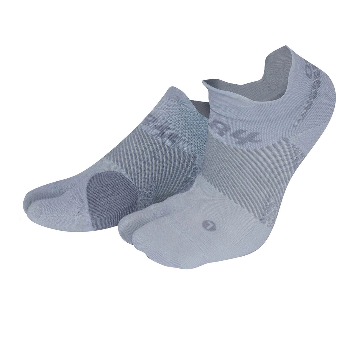 OS1st BR4 Bunion Relief No Show Sock (Unisex) - Grey Accessories - Socks - Performance - The Heel Shoe Fitters
