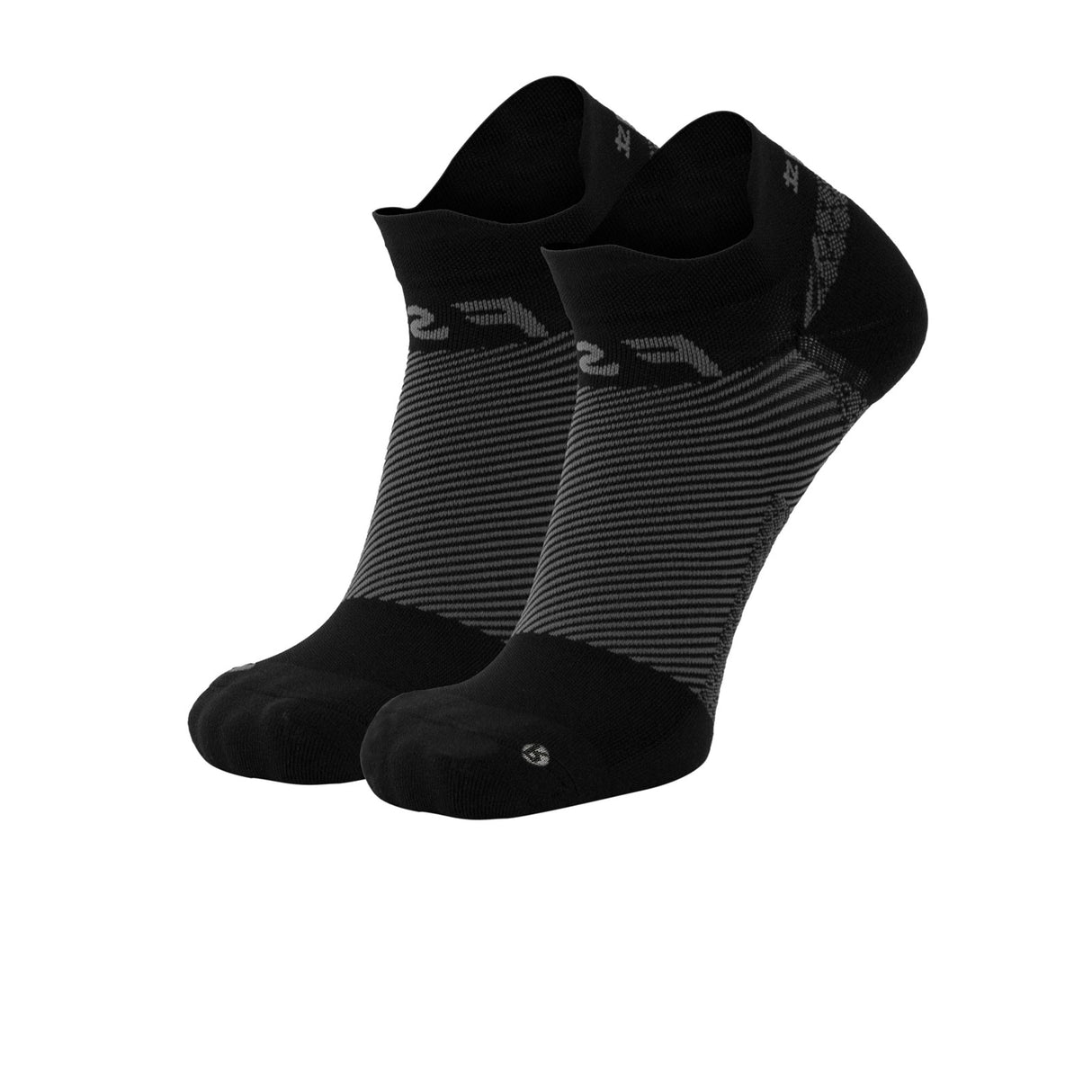 OS1st FS4 Plantar Fasciitis No Show Sock (Unisex) - Black Accessories - Socks - Performance - The Heel Shoe Fitters