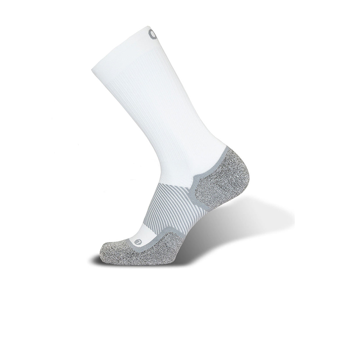 OS1st WP4+ Wide Wellness Performance Crew Sock (Unisex) - White Accessories - Socks - Performance - The Heel Shoe Fitters
