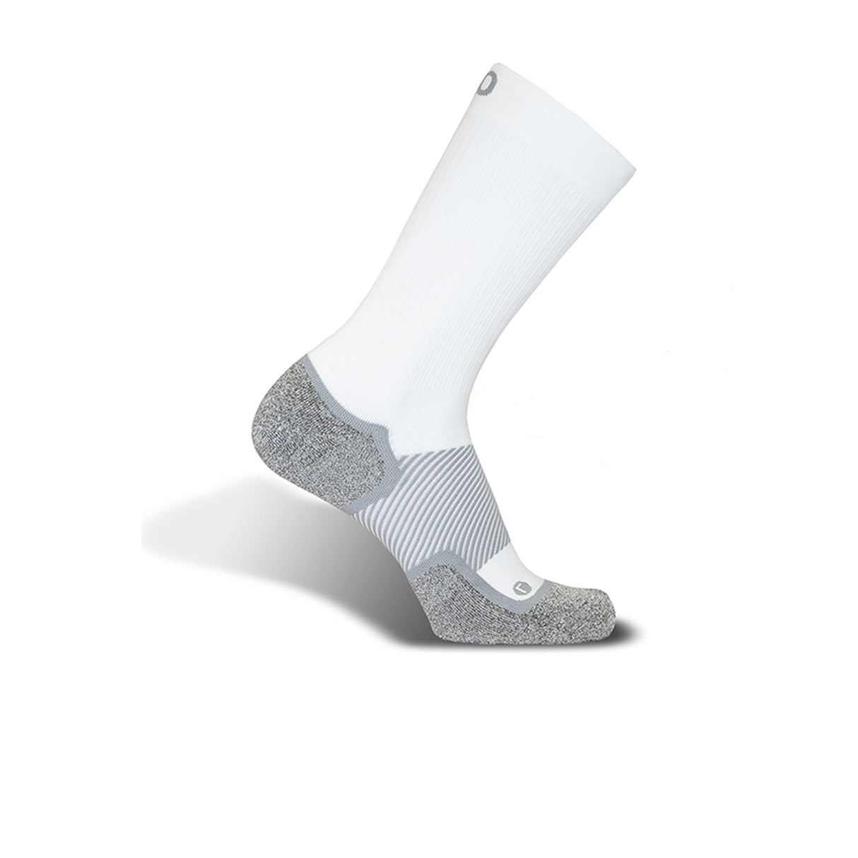 OS1st WP4+ Wide Wellness Performance Crew Sock (Unisex) - White Accessories - Socks - Performance - The Heel Shoe Fitters