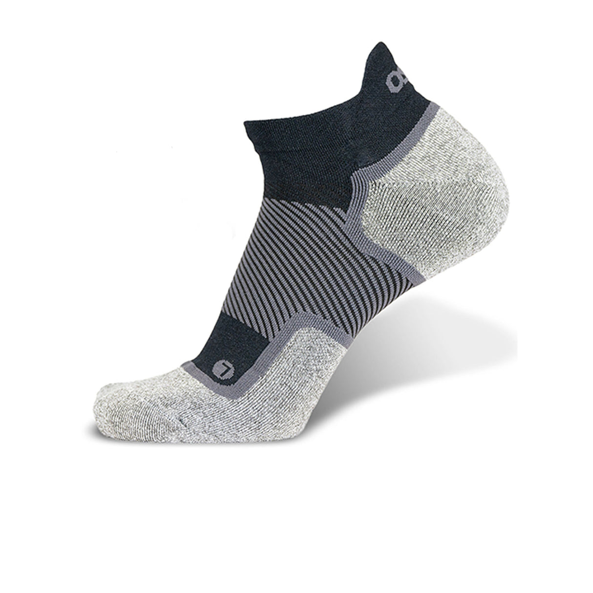 OS1st WP4+ Wide Wellness Performance No Show Sock (Unisex) - Black Accessories - Socks - Performance - The Heel Shoe Fitters
