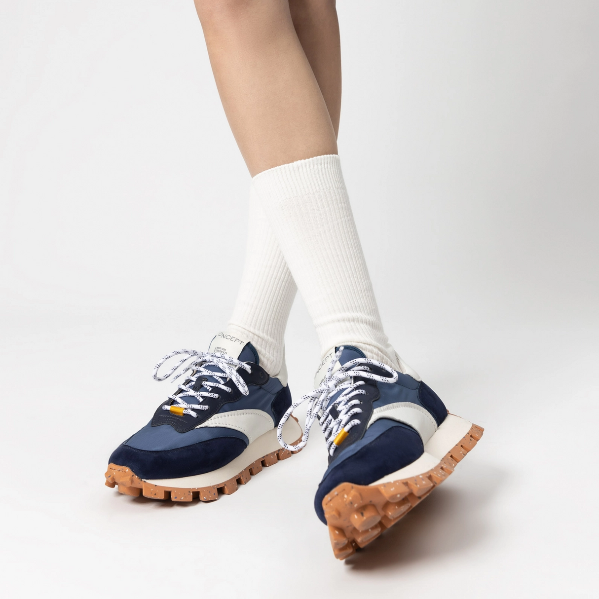 Oncept Osaka Sneaker (Women) - Indigo Athletic - Casual - Lace Up - The Heel Shoe Fitters
