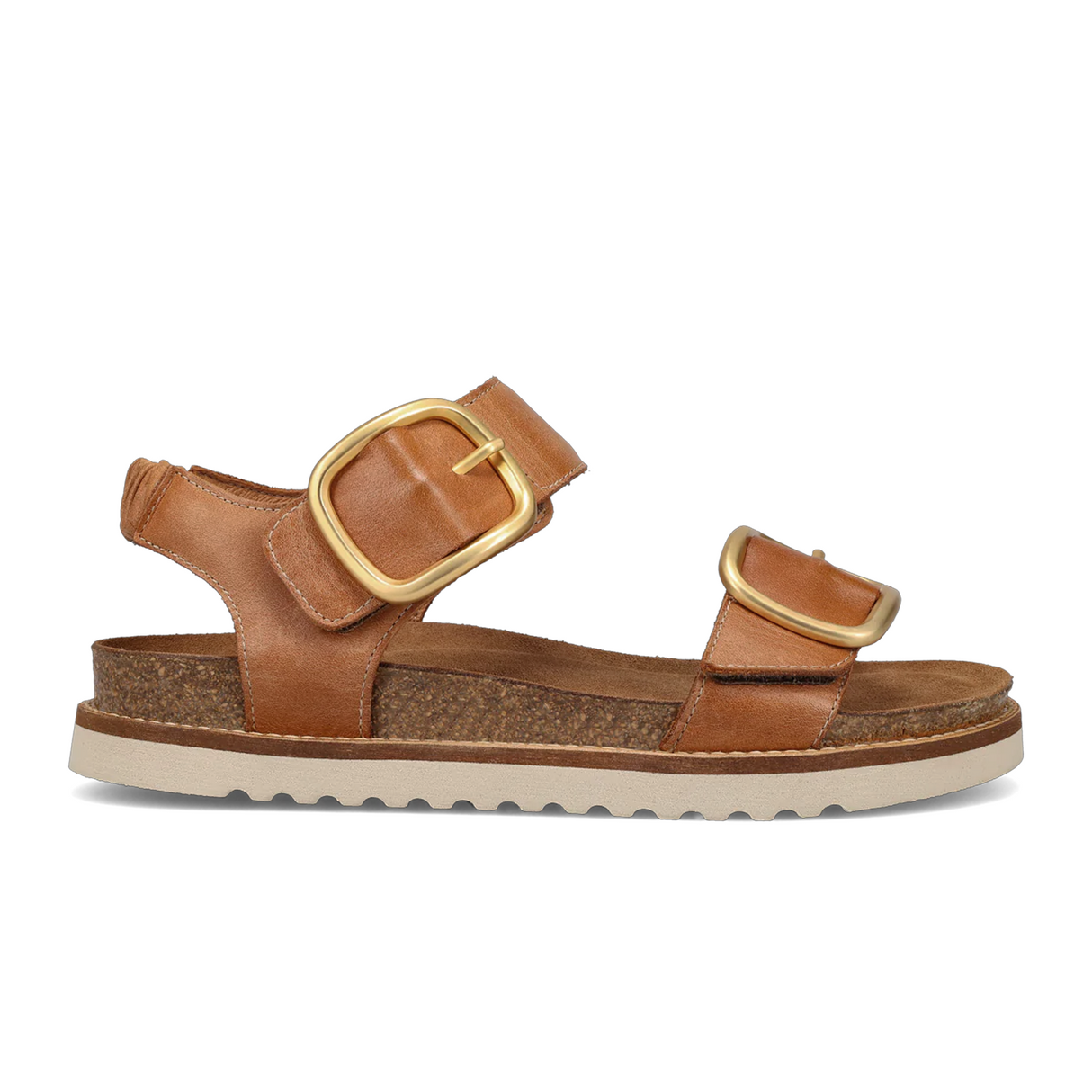 Taos On The Double Backstrap Sandal (Women) - Caramel Sandal - Backstrap - The Heel Shoe Fitters