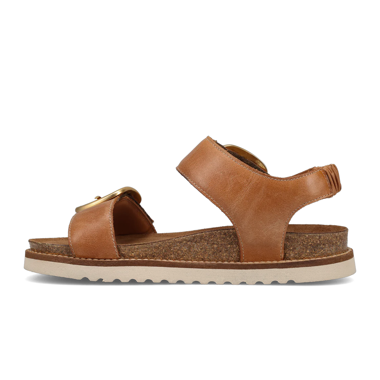 Taos On The Double Backstrap Sandal (Women) - Caramel Sandal - Backstrap - The Heel Shoe Fitters