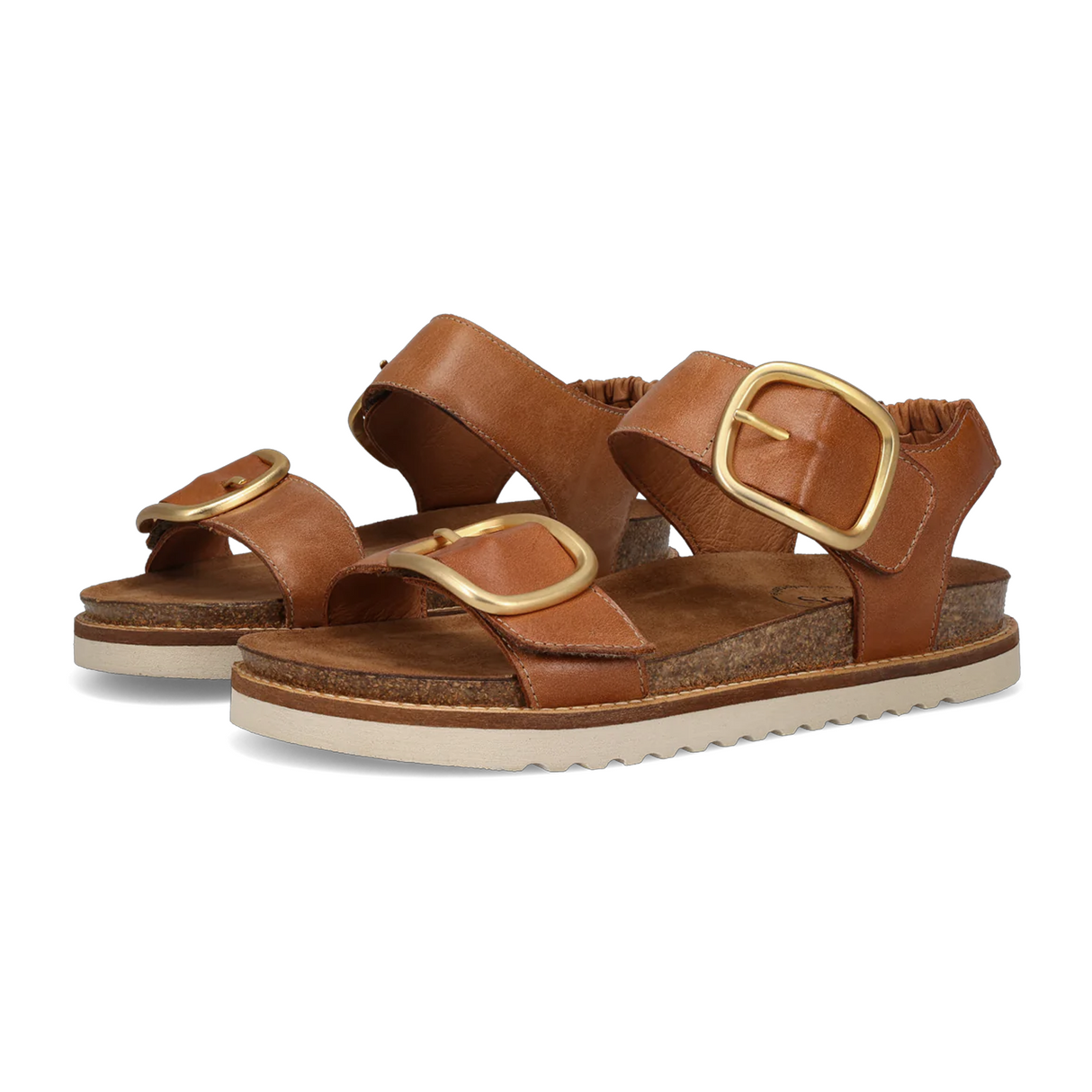 Taos On The Double Backstrap Sandal (Women) - Caramel Sandal - Backstrap - The Heel Shoe Fitters