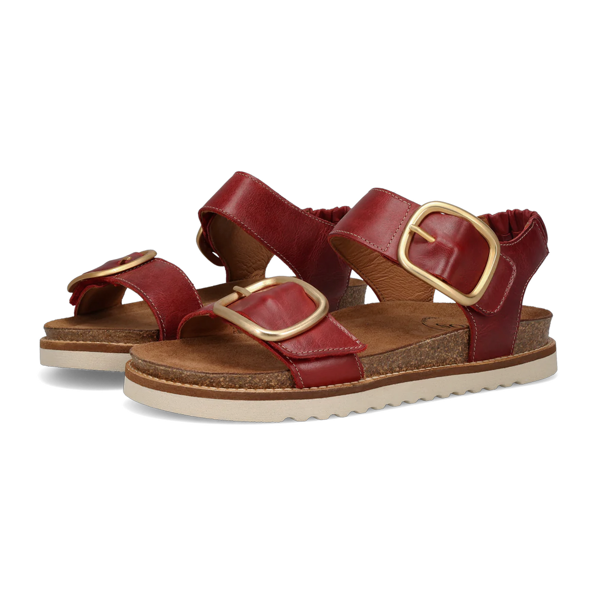 Taos On The Double Backstrap Sandal (Women) - Red Sandal - Backstrap - The Heel Shoe Fitters