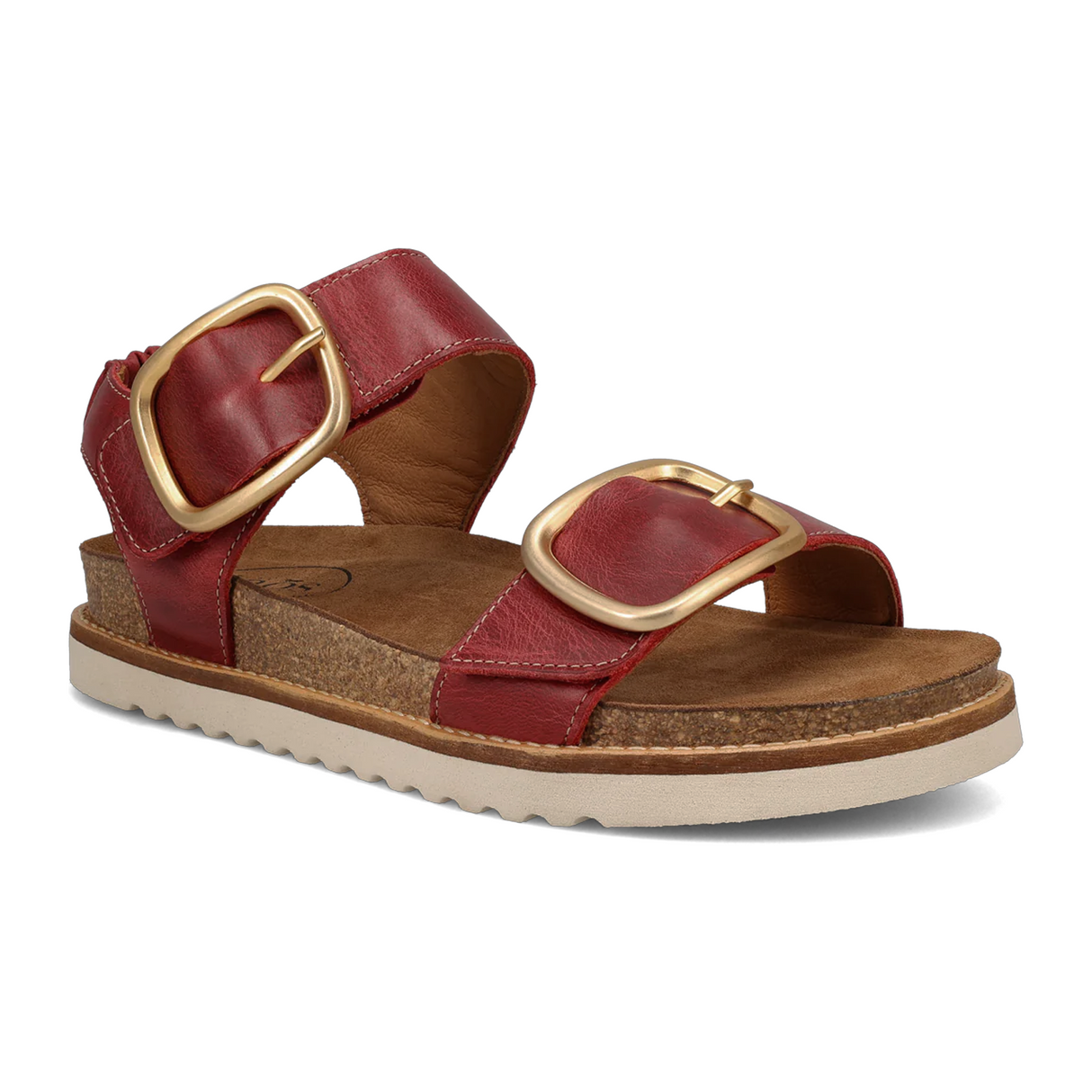 Taos On The Double Backstrap Sandal (Women) - Red Sandal - Backstrap - The Heel Shoe Fitters