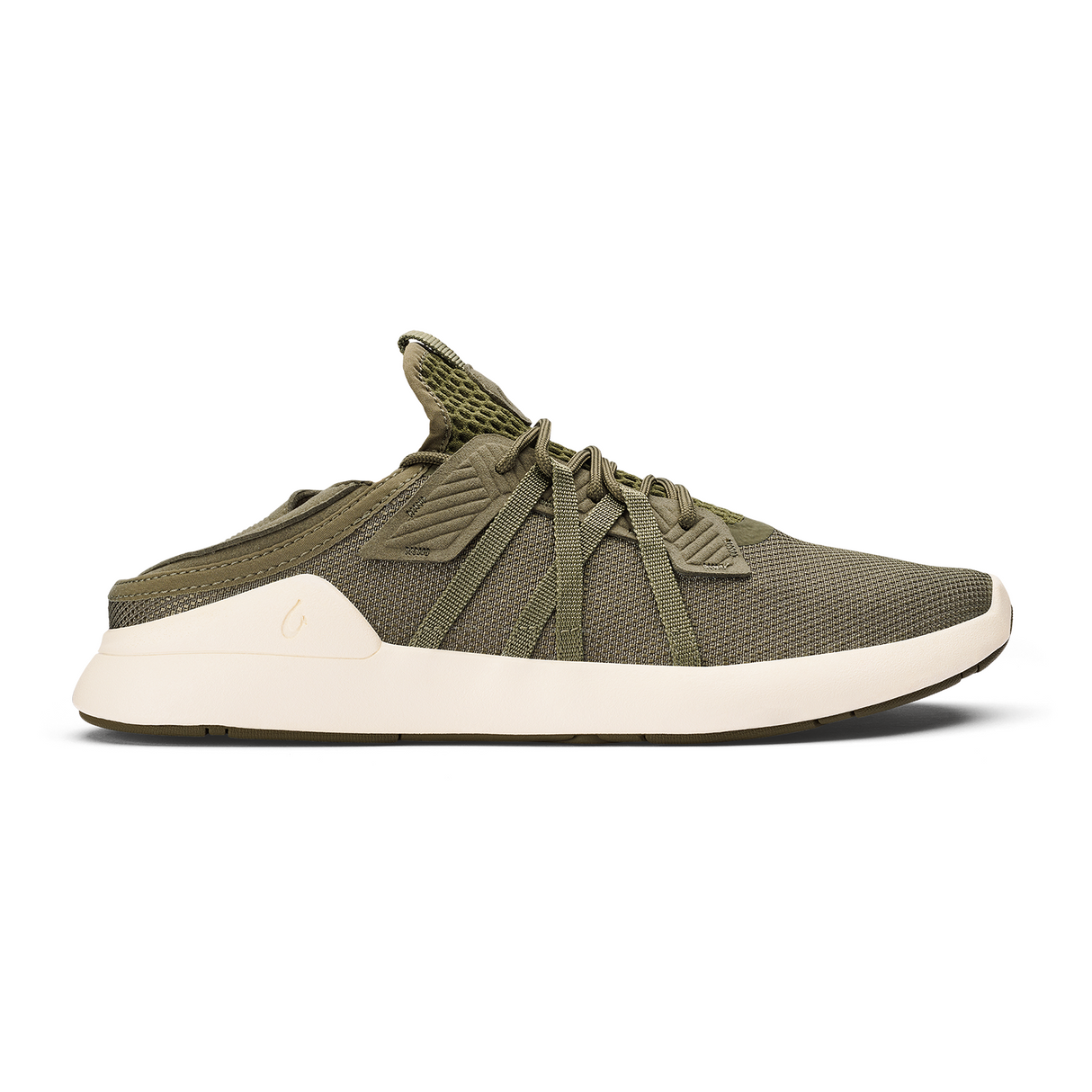 OluKai Holo Sneaker (Men) - Hunter/Off White Athletic - Casual - Lace Up - The Heel Shoe Fitters