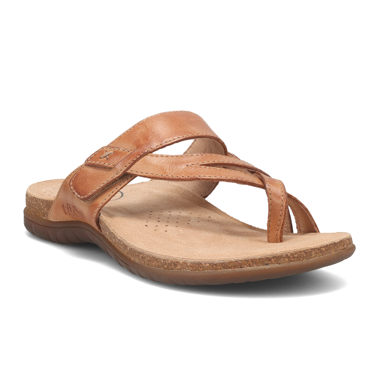 Taos Perfect Sandal (Women) - Tan Sandal - Thong - The Heel Shoe Fitters