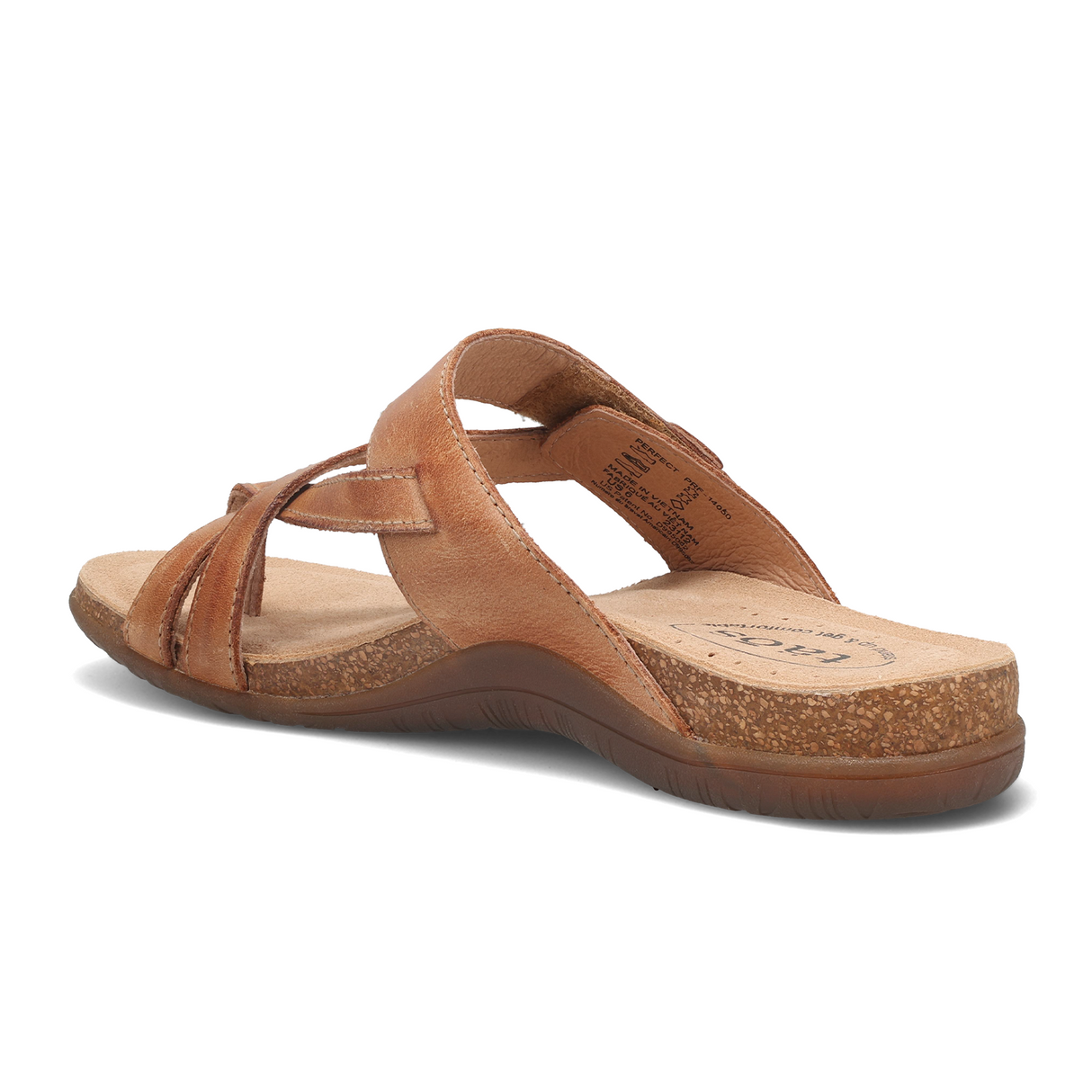 Taos Perfect Sandal (Women) - Tan Sandal - Thong - The Heel Shoe Fitters