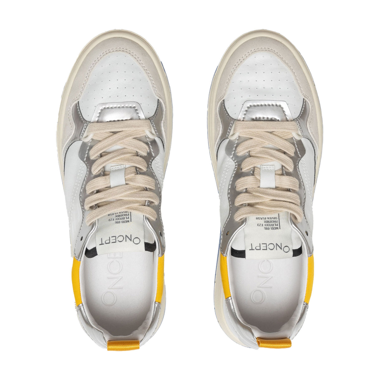 Oncept Phoenix Sneaker (Women) - Silver Flash Athletic - Casual - Lace Up - The Heel Shoe Fitters