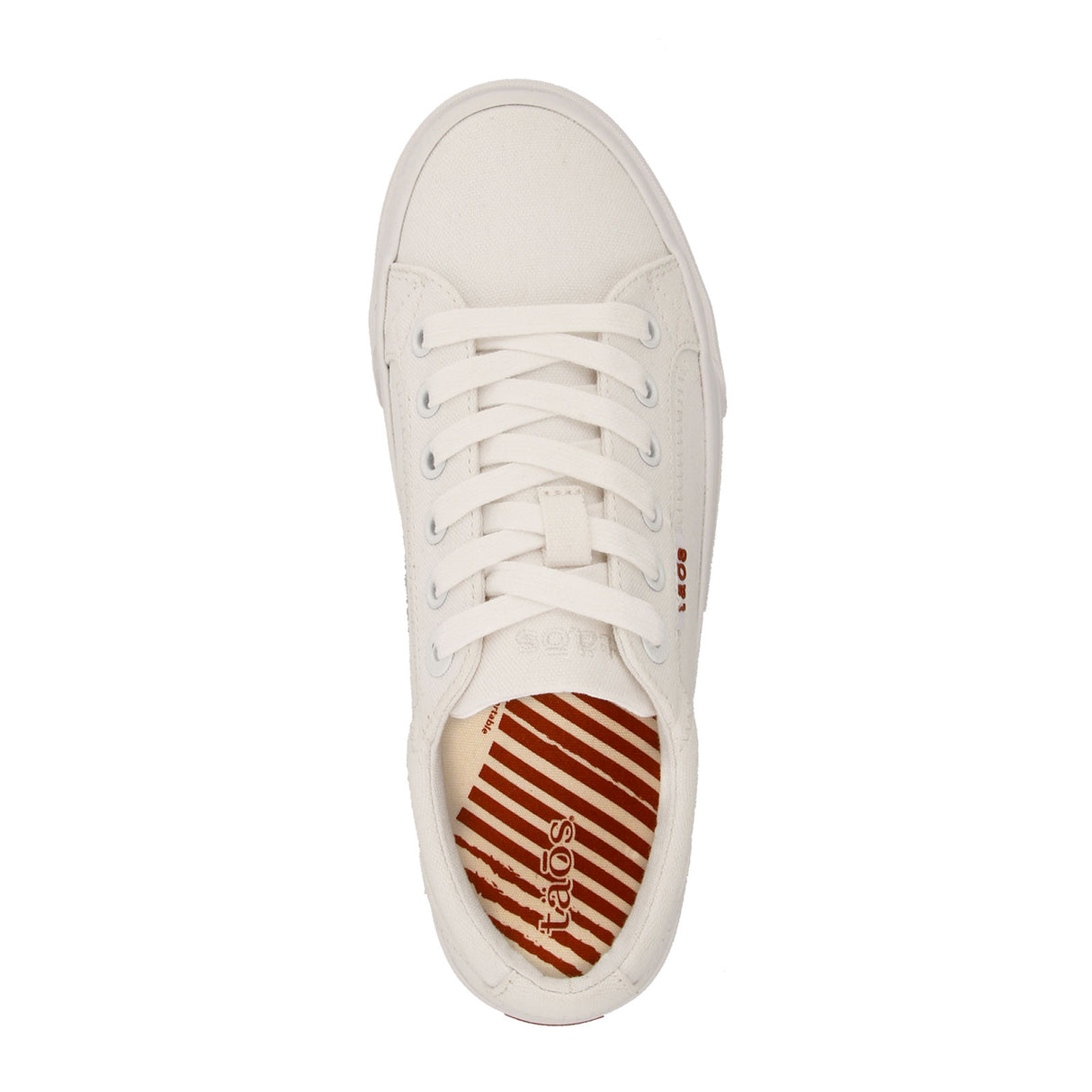 Taos Plim Soul Sneaker (Women) - White Athletic - Casual - Lace Up - The Heel Shoe Fitters