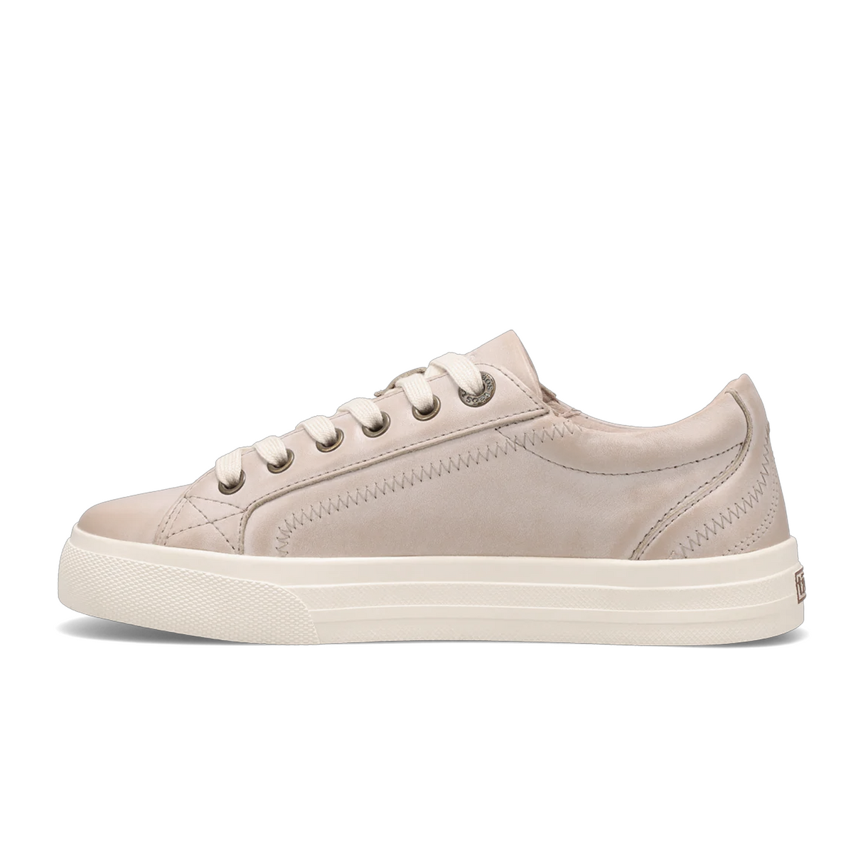 Taos Plim Soul Lux Sneaker (Women) - Oyster Athletic - Casual - Lace Up - The Heel Shoe Fitters