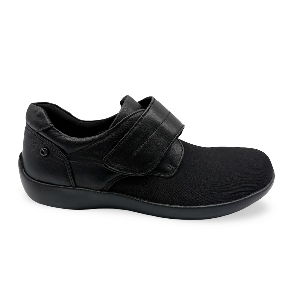 Revere Porto Slip On (Women) - Black Dress-Casual - Slip On - The Heel Shoe Fitters