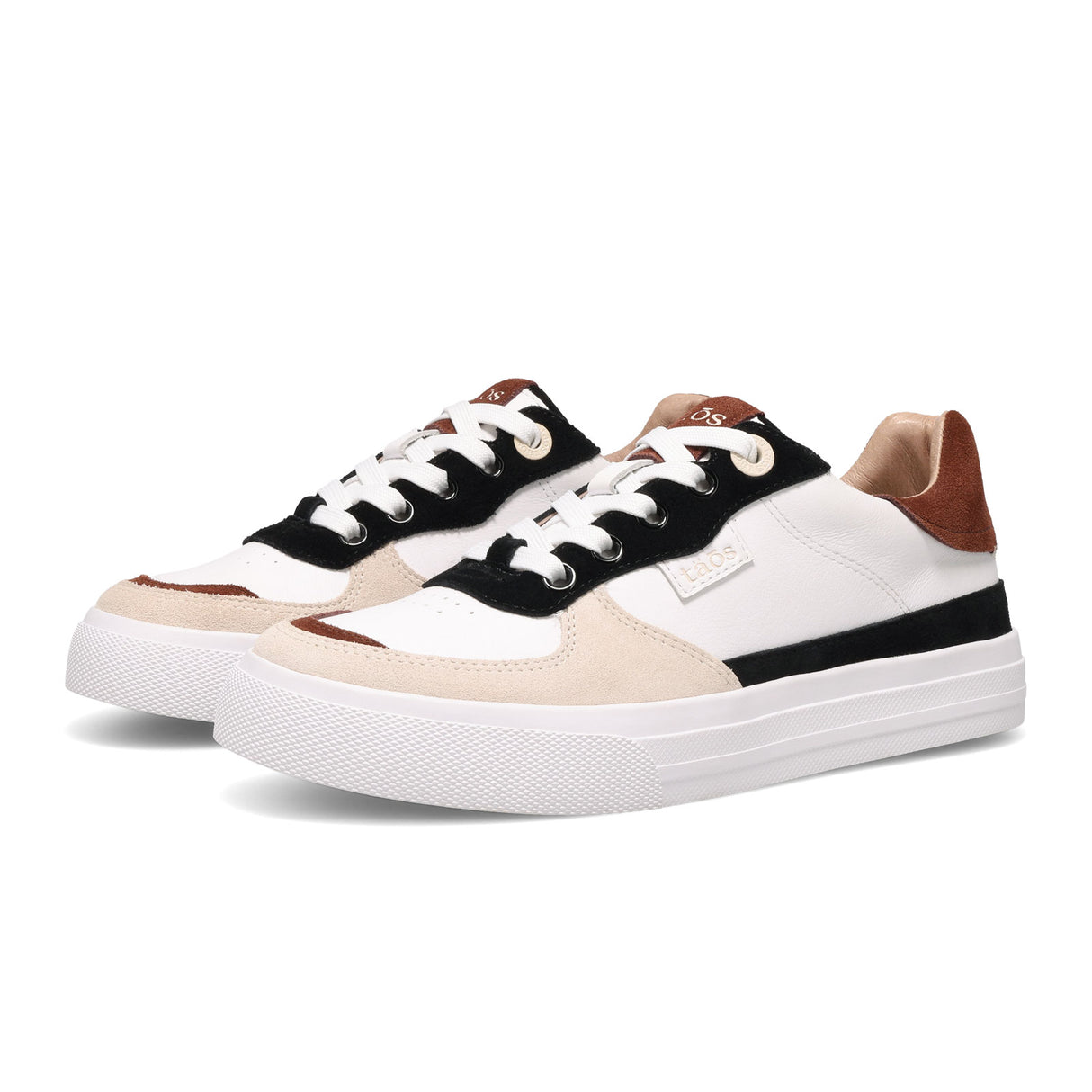 Taos Pop Soul Sneaker (Women) - Black/Brown Multi Athletic - Casual - Lace Up - The Heel Shoe Fitters