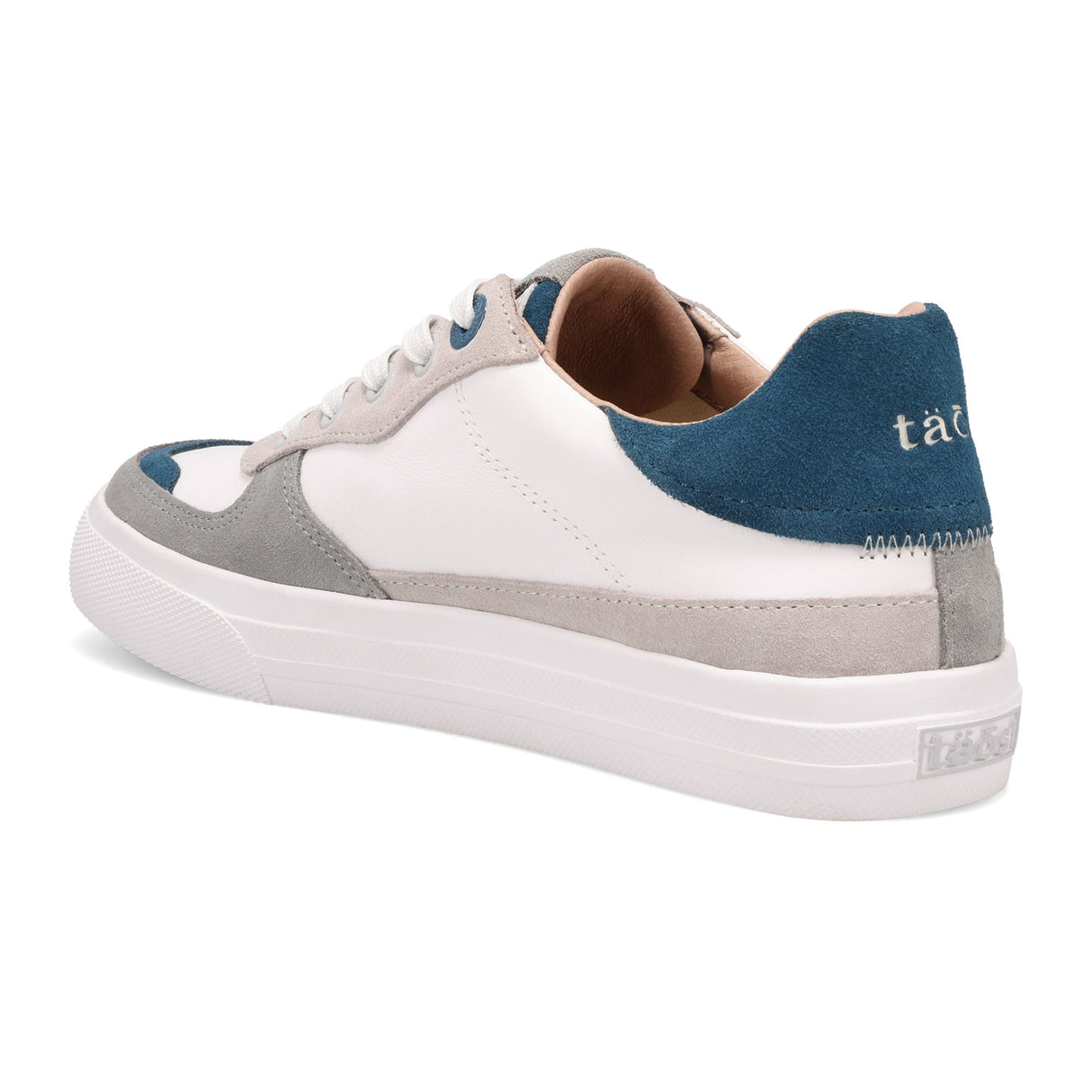 Taos Pop Soul Sneaker (Women) - Grey/Petrol Blue Multi Athletic - Casual - Lace Up - The Heel Shoe Fitters