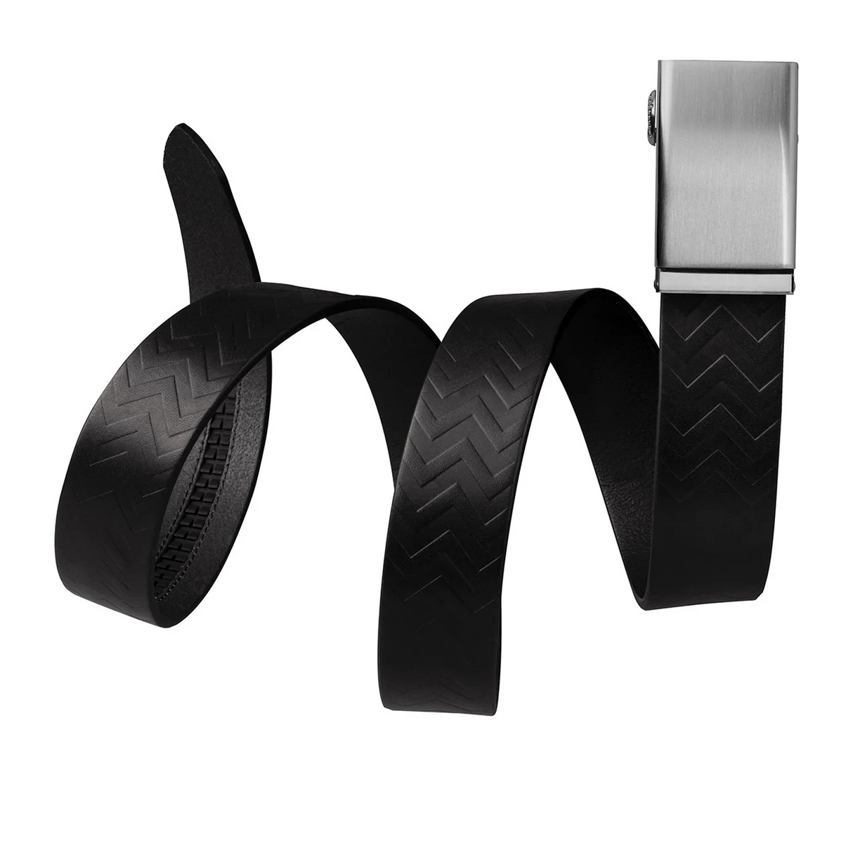 Mission Belts Chevron Full Grain Belt (Men) - Black Accessories - Belts - Leather - The Heel Shoe Fitters