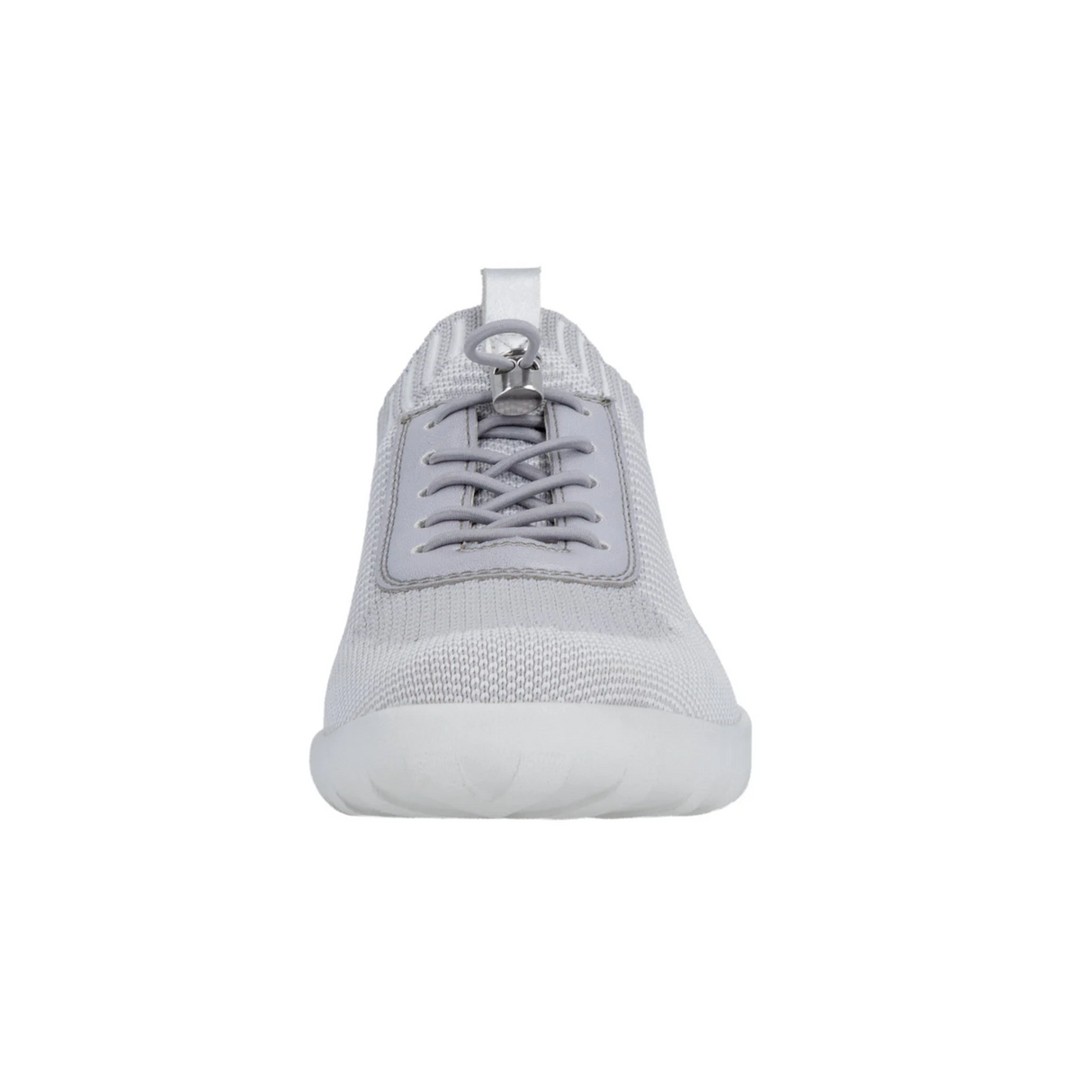 Remonte Liv 18 Sneaker (Women) - Grey Knit Athletic - Casual - Lace Up - The Heel Shoe Fitters