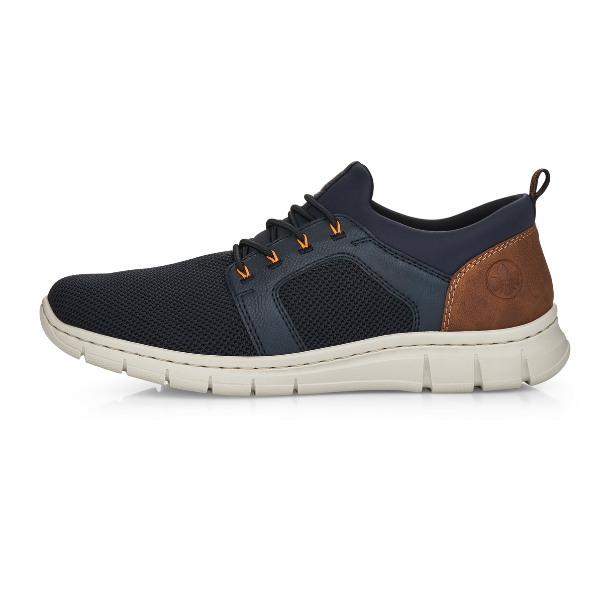 Rieker Timo B7796 Sneaker (Men) - Pazifik/Lake/Mandel/Navy Dress-Casual - Oxford - The Heel Shoe Fitters